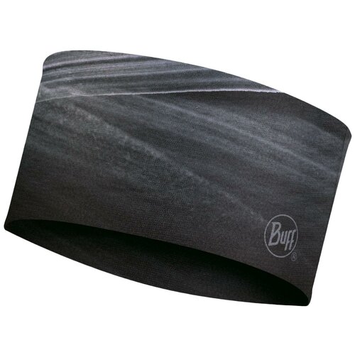 Повязка Buff, черный повязка buff coolnet uv wide headband speed graphite