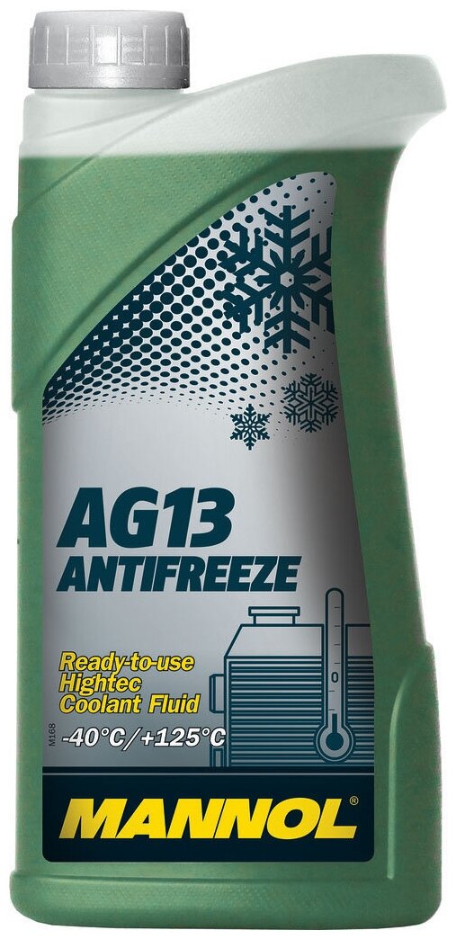 Антифриз MANNOL "AG13 Hightec -40°C" 1 л 4013