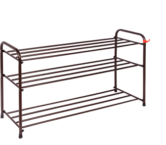 Полка для обуви 3-Х полоч 80СМ медн АНТ 870*300*480 соликамск