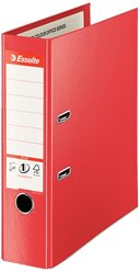 Esselte Папка-регистратор No.1 Power Vivida plus А4+, пластик, 80 мм, красный