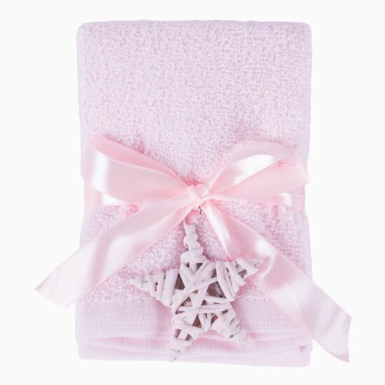 Подарочное полотенце Arya Home Arya Poly 30х30 4 предмета Розовый