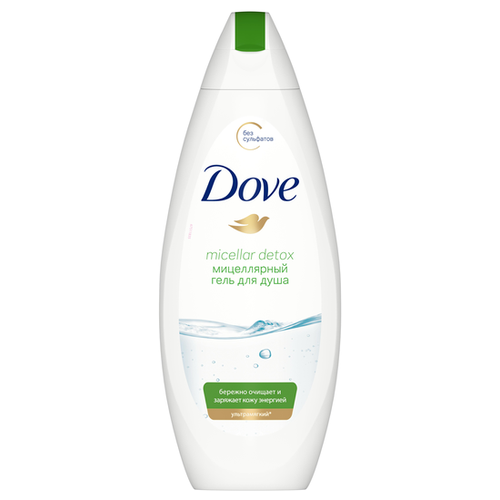 Мициллярный гель-детокс DOVE 250 мл