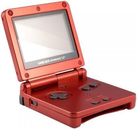 Портативная игровая приставка Nintendo Game Boy Advance SP (Красный) Оригинал