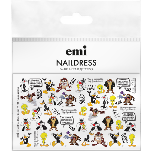 Naildress Slider Design №101 Игра в детство