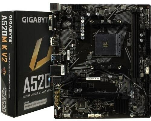 Материнская плата Gigabyte A520M K V2