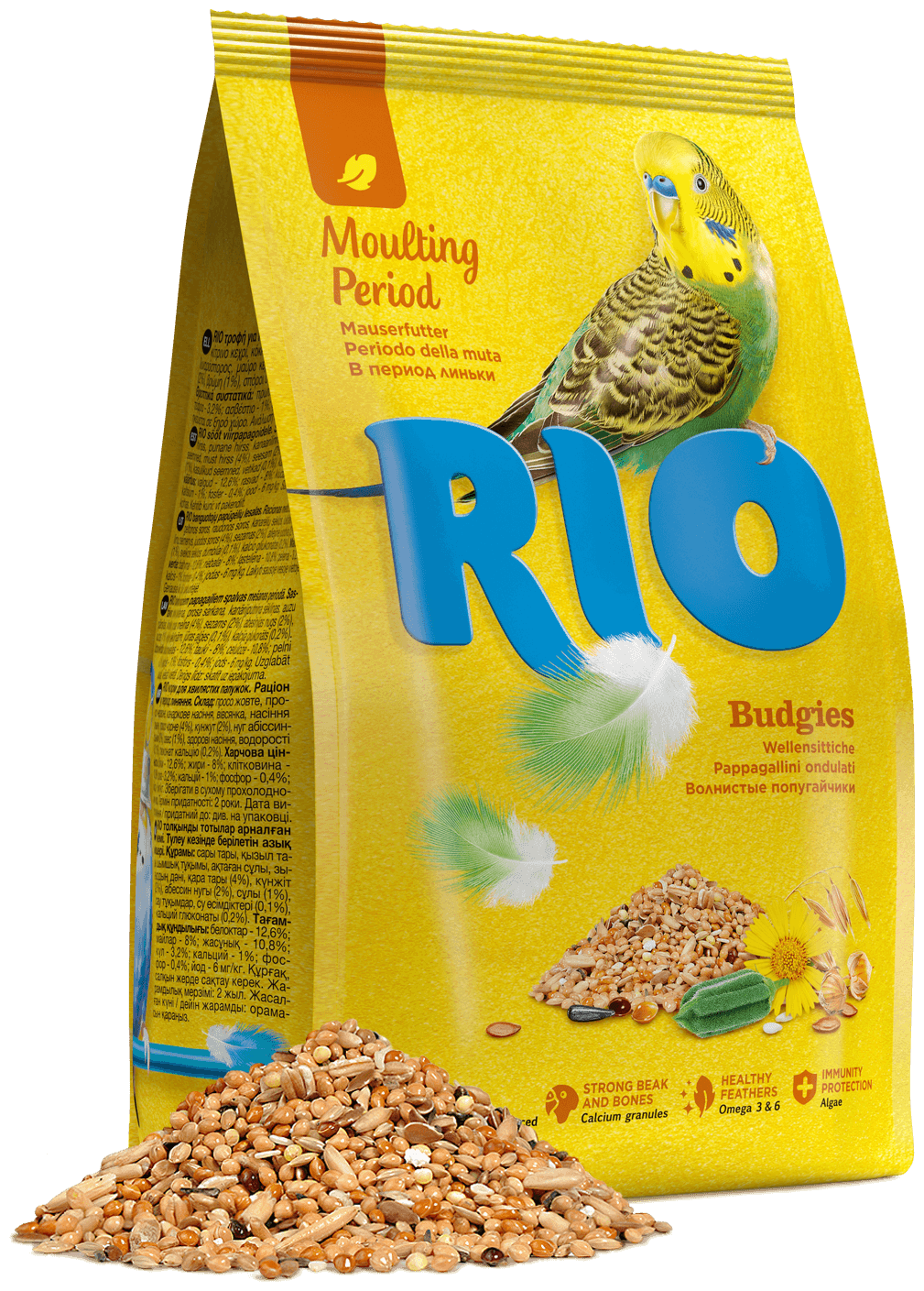 Rio (Рио) Сухой корм для волнистых попугаев в период линьки 500 г