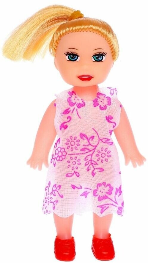 Кукла малышка Таня в платье Микс-1шт
