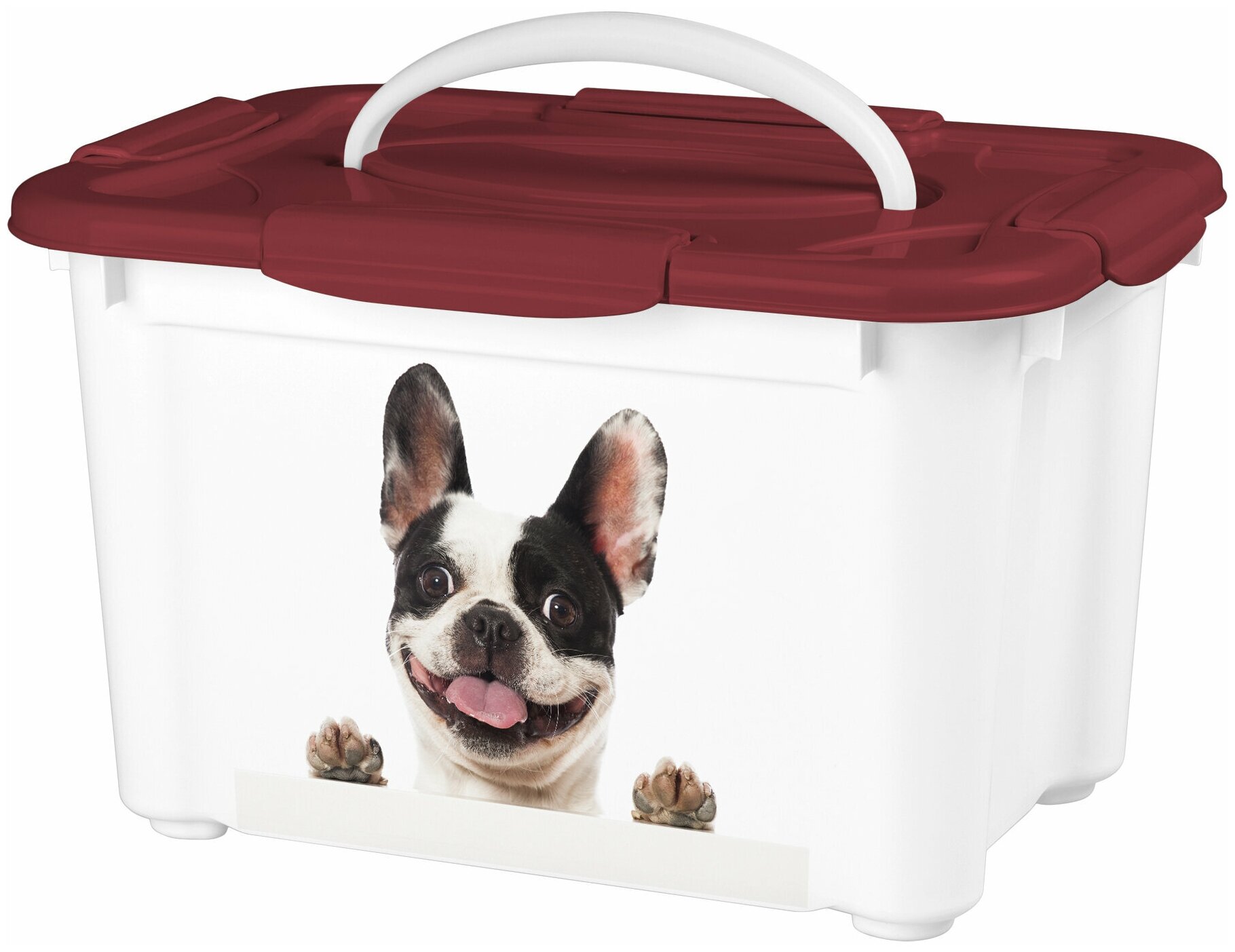 FACKELMANN Контейнер для корма 5,5 л, для собак, контейнер для животных, ёмкость для корма / ящик для хранения сухого корма