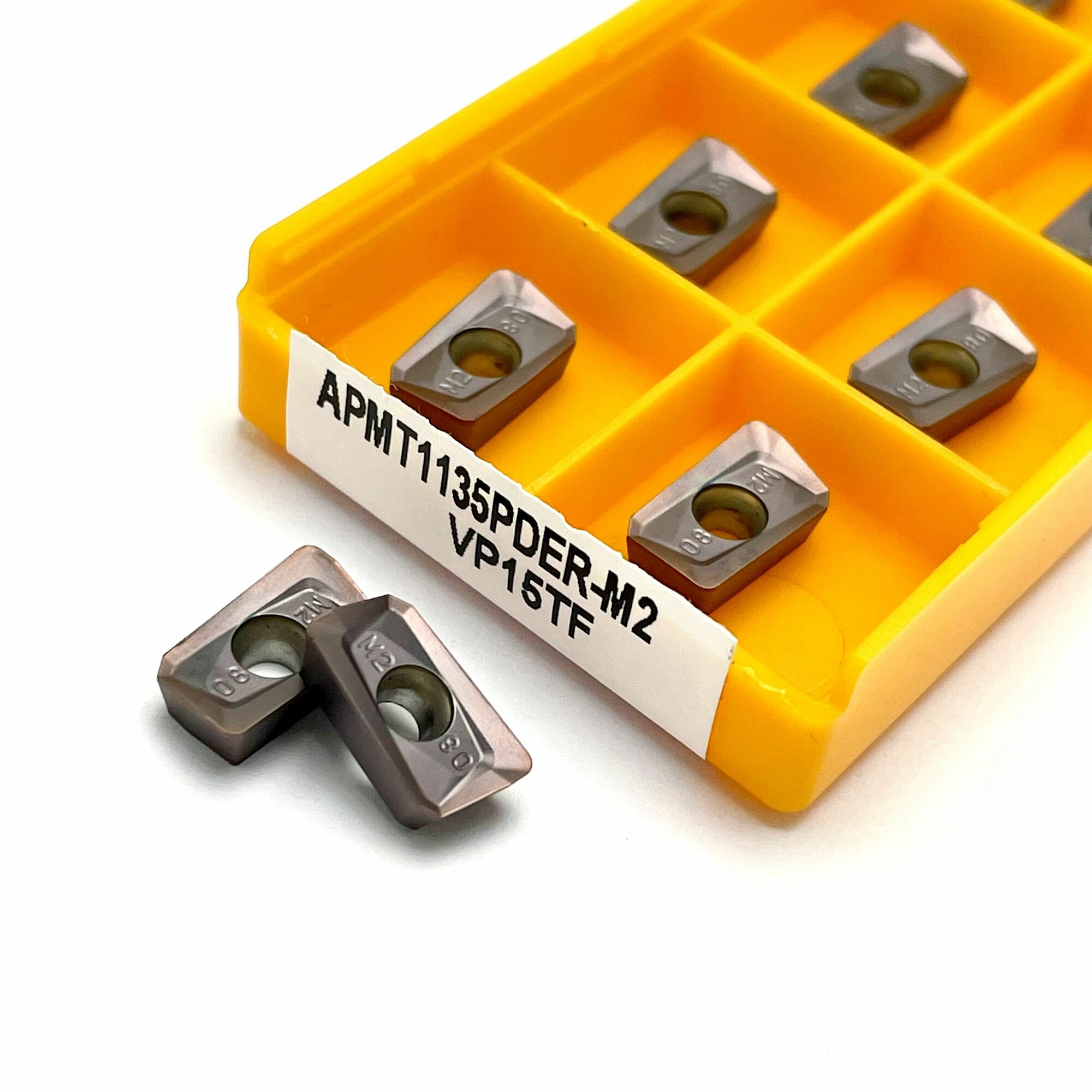 APMT1135 PDER-M2 VP15TF пластина для фрезы / 10 штук / твердосплавная фрезерная