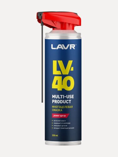 Изображение товара Смазка многоцелевая "LAVR" LV-40 (335 мл)
