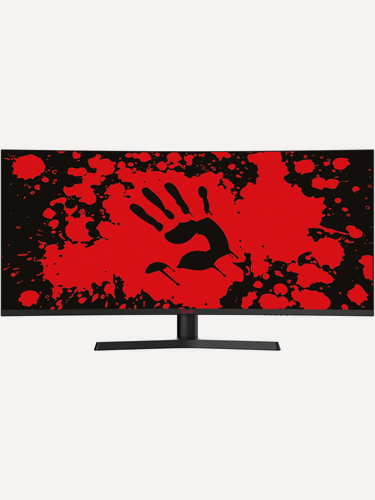 Изображение товара 34 Монитор Bloody MN340W 34 VA 180 Гц 1xHDMI 1xDP изогнутый экран