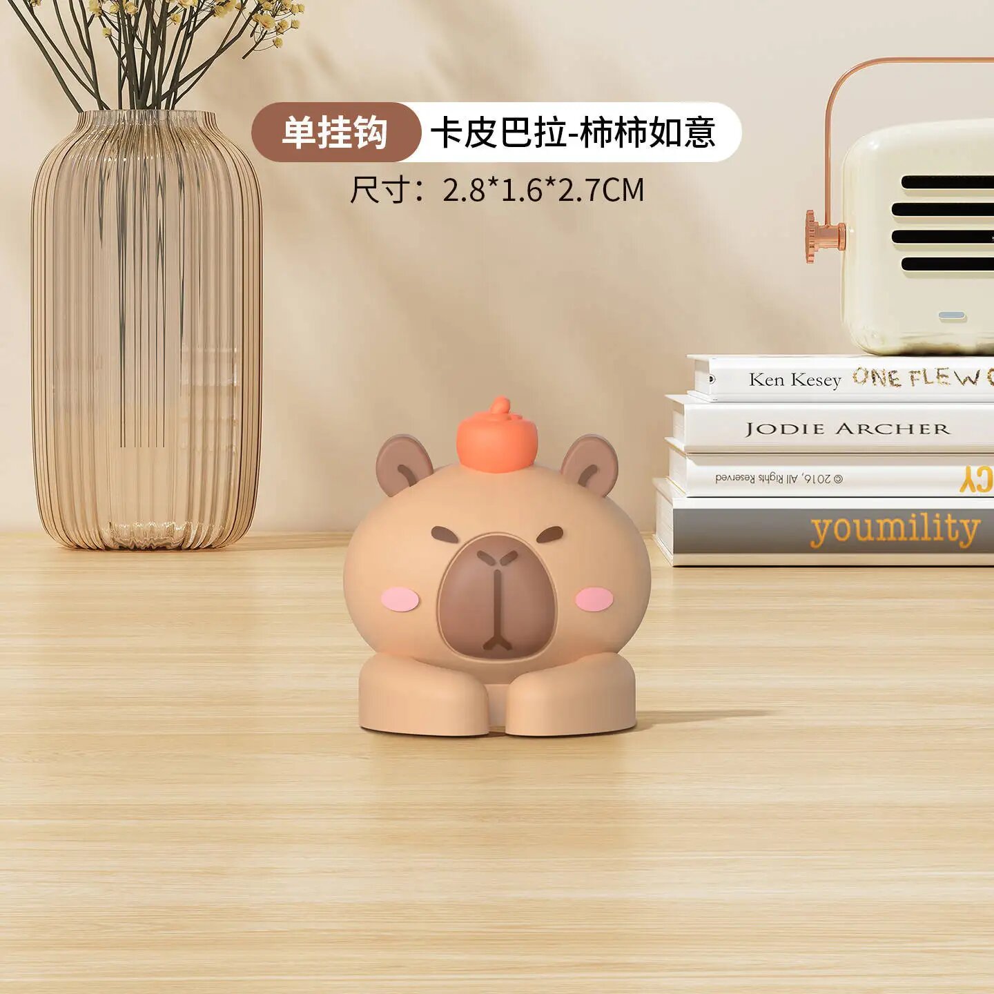 Бежевый настольный органайзер для кабелей jukapi 1pcs