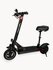 Электросамокат Kugoo Kirin M4 PRO Plus, черный + кожаное сиденье