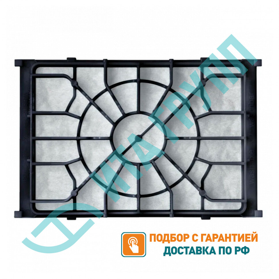 Фильтр пылесоса 150х105мм, выпускной, Bosch, Siemens (577227, VZ02MSF), v1708