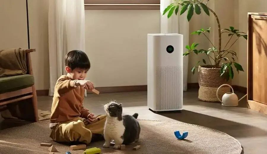 Очиститель воздуха "Xiaomi Mi Smart Air Purifier", 5S, белый