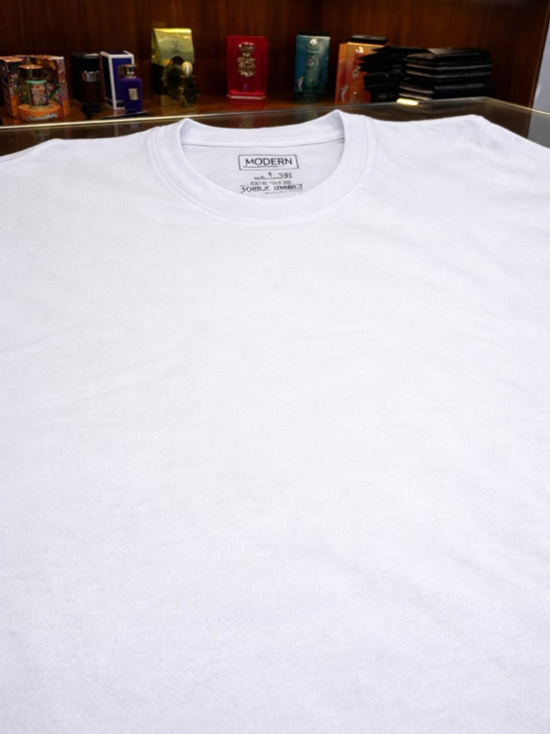 Футболка 1, 1 шт., размер S, 001 белый — фото 1