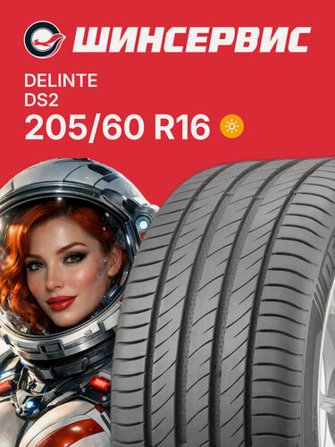 Изображение товара Летняя шина Delinte DS2 205/60 R16 92V