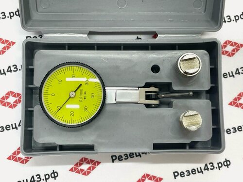 Изображение товара Индикатор стрелочный, рычажного типа (0 - 0.8мм) 0,01 мм