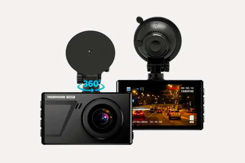 Изображение товара Full HD видеорегистратор с парковочным режимом и умными датчиками - TrendVision / разъём Type-C / автомобильные