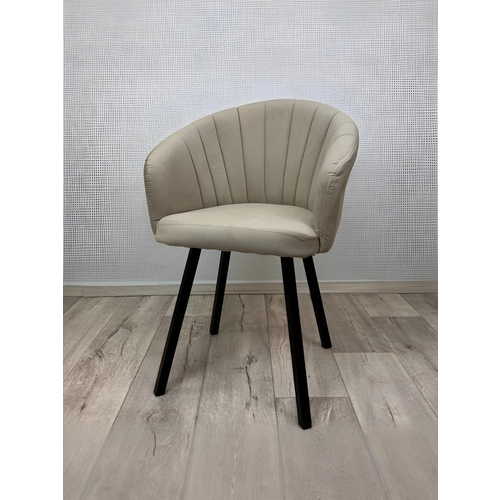 фото Стул fitbest, велюр, бежевый, для маникюра, с регулировкой, 49х40х80см