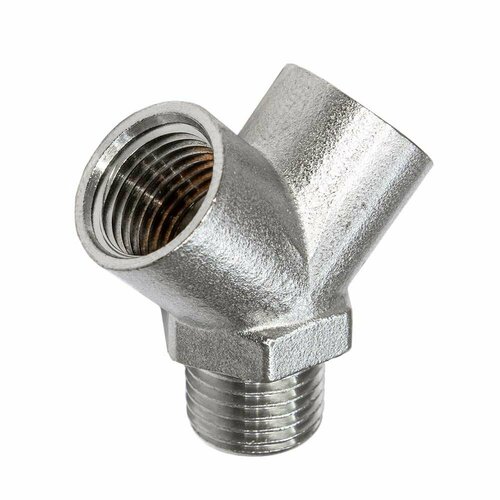 фото Фитинг тройник y 1/4внутр-1/4нар -1/4внутр pi tools