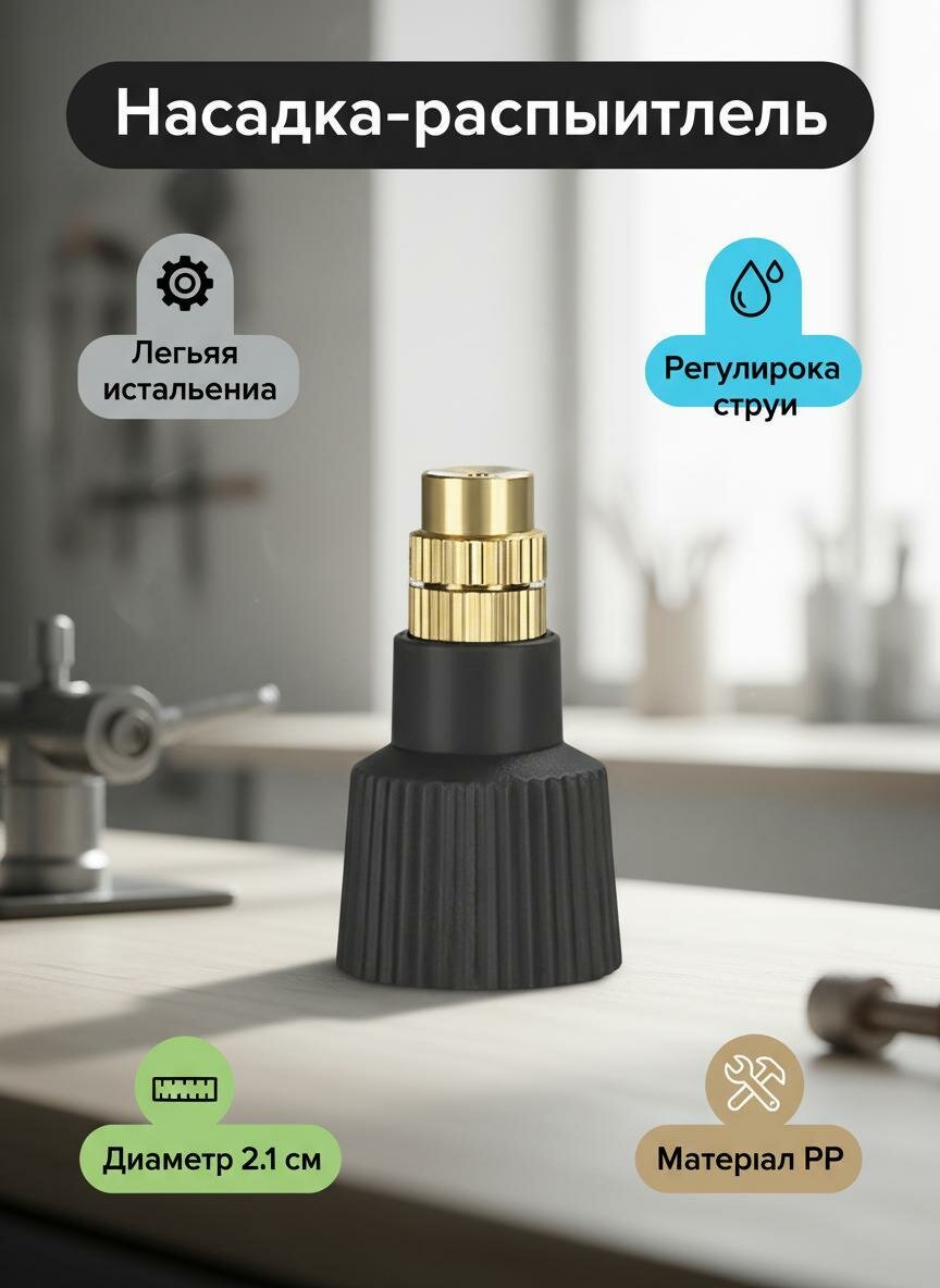 Запасные распылительные насадки для бутылок с водой