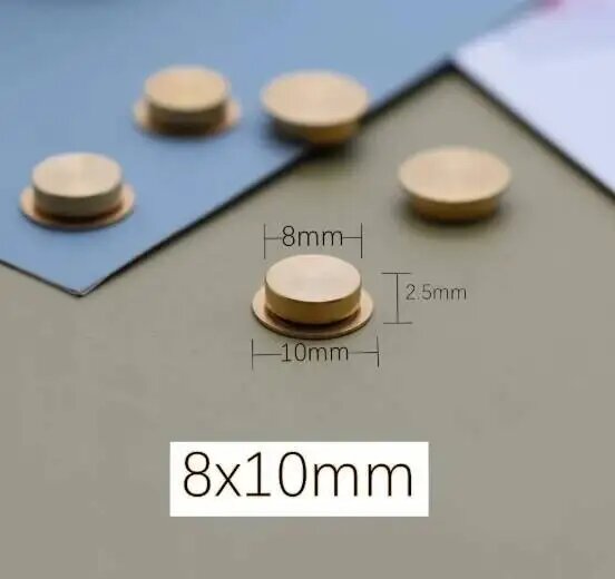 Мини-подшипники для дизайна ногтей WHOOPEE 8x10mm