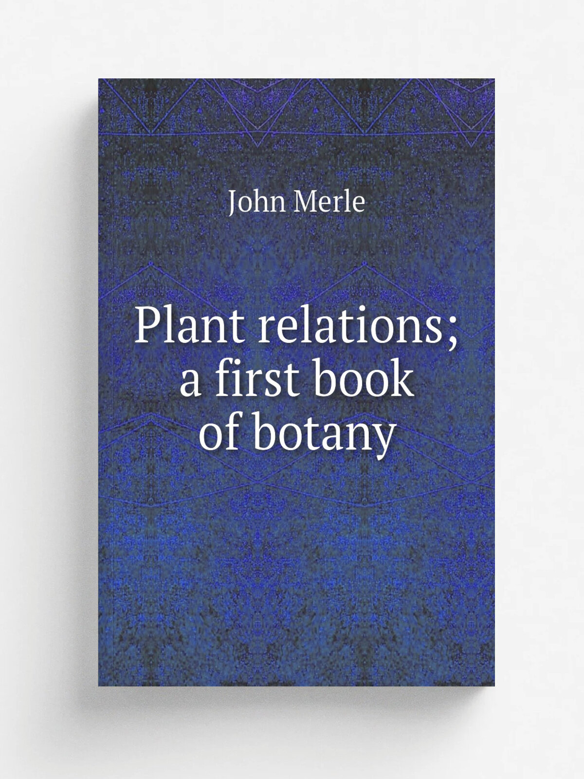 Plant relations; a first book of botany | John Merle | 1901 | New York, Appleton | Репринт