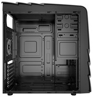 Компьютерный корпус 3Cott 3C-ATX195G Warrior w/o PSU Black