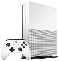 Игровая приставка Microsoft Xbox One S белый + PlayerUnknown's Battlegrounds, NHL 16, DEUS EX MANKIN