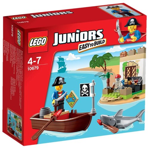 Конструктор LEGO Juniors 10679 Охота за сокровищами, 57 дет.