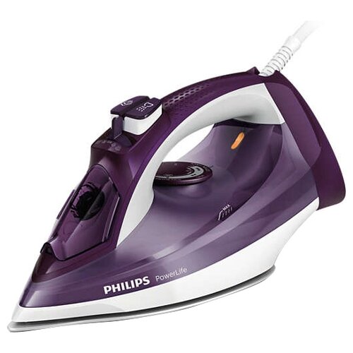 Утюг Philips GC2995/30 PowerLife, фиолетовый/белый