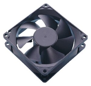 Akasa 80mm Ultra Quiet Black Case Fan Ak-181bk-2b    .