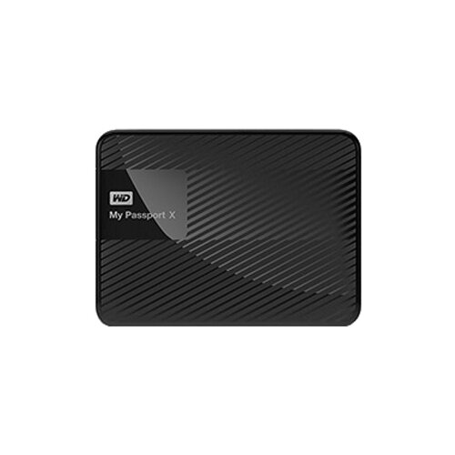 фото Внешний жесткий диск western digital my passport x 3tb (wdbcrm0030bbk-eesn), черный