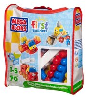 Конструктор Mega Bloks First Builders 6636 Забавные машинки