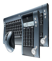 Клавиатура и мышь Logitech diNovo Media Desktop 2.0 Black USB+PS/2