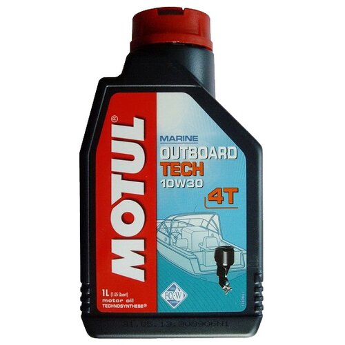 фото Моторное масло motul outboard tech 4t sae 10w-30 1 л ( 104264)