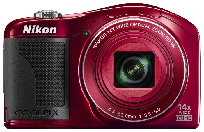 Сравнение характеристик Зеркальный фотоаппарат Nikon D5300 Kit и Фотоаппарат Nikon Coolpix L610