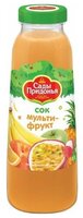 Сок Сады Придонья Мультифруктовый (стеклянная бутылка), c 1 года 0.3 л