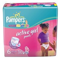 Pampers трусики Active Girl 6 (16+ кг) 30 шт.