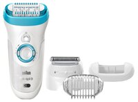 Эпилятор Braun 9-541 Silk-epil 9 белый/голубой