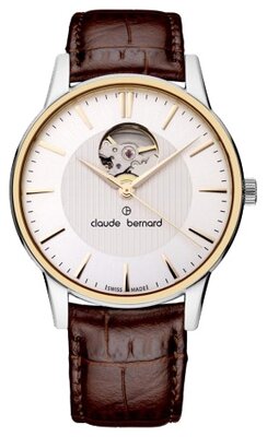 Наручные часы Claude Bernard 85017-357RAIR, серебряный, белый