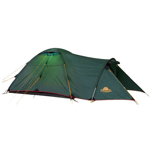 Палатка Alexika TOWER 4 Plus Fib, зеленый