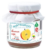 Пюре Marmaluzi яблочное (с 4 месяцев) 125 г, 6 шт