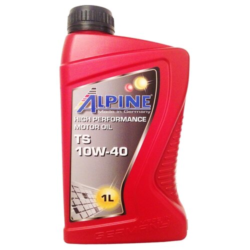 Полусинтетическое моторное масло ALPINE TS 10W-40, 1 л, 1 шт.