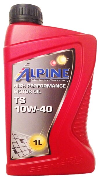 Масло моторное полусинтетическое Alpine TS 10W-40 канистра 1л, арт. 0100081