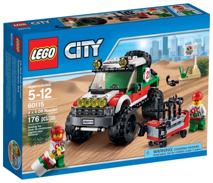 Конструктор LEGO City 60115 Внедорожник 4x4