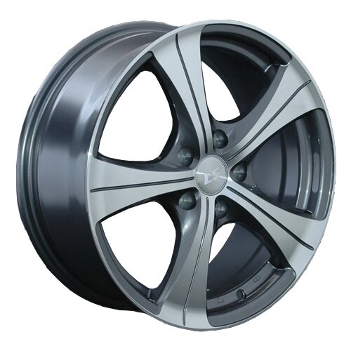 Диски LS Wheels 202 7,0x16 5x114,3 D73.1 ET40 цвет GMF (темно-серый,полировка)