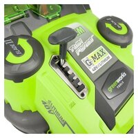 Газонокосилка greenworks 2500207vc G-MAX 40V G40LM49DBK2X