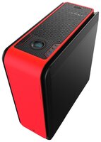 Компьютерный корпус AeroCool Dead Silence 200 Red Edition